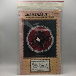 Christmas is Reindeers Unicorns Ponies Anything But Ordinary Craft Without Sock